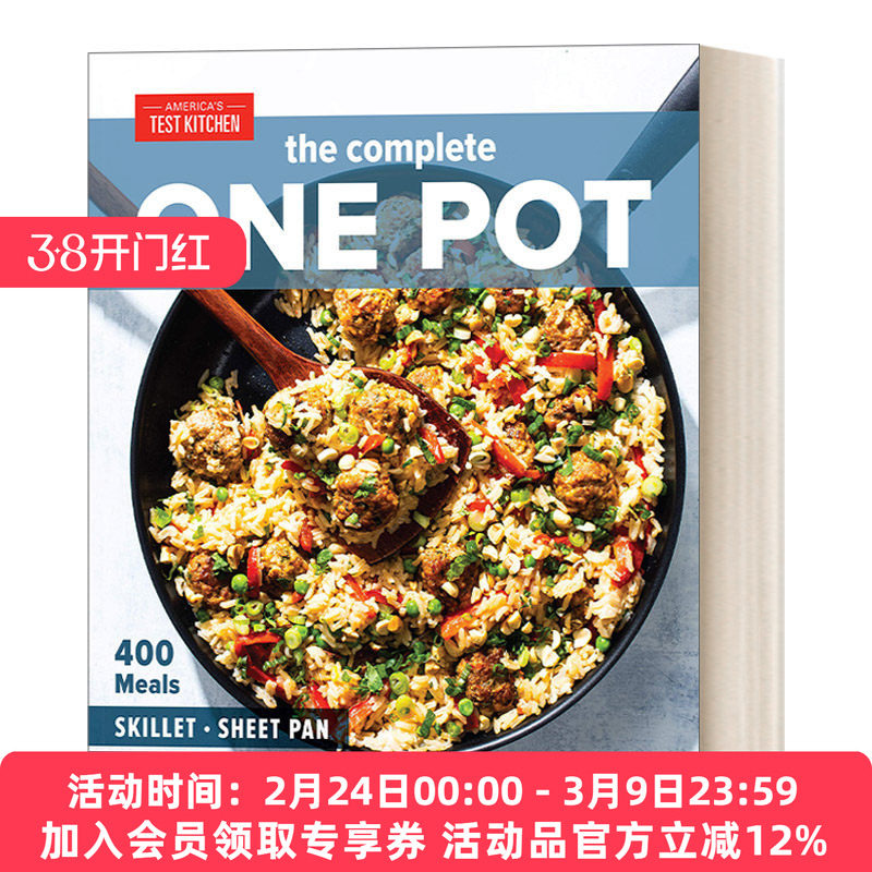 完整的一锅 英文原版 The Complete One Pot 用你的平底锅，烤盘，速溶锅，荷兰烤箱等做的400顿饭 英文版 进口英语原版书籍