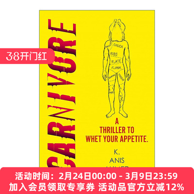 英文原版 Carnivore 食肉派对 犯罪惊悚小说 K. Anis Ahmed 英文版 进口英语原版书籍