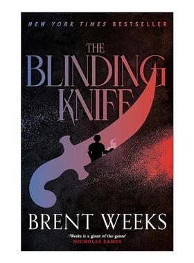英文原版 The Blinding Knife 携光者2 夺光刃 奇幻小说 Lightbringer系列 布兰特·威克斯 Brent Weeks 英文版 进口英语原版书籍