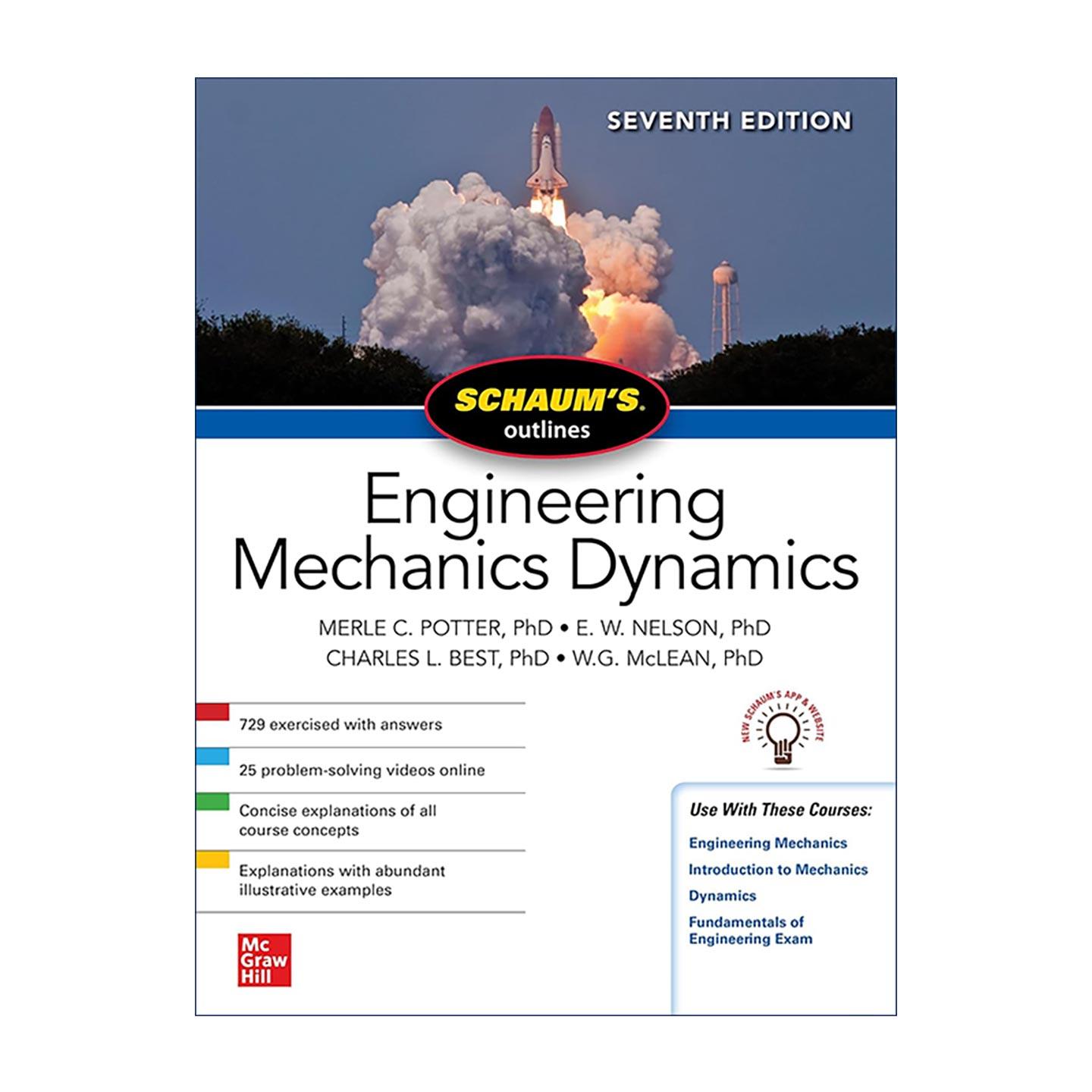 英文原版 Schaum's Outline of Engineering Mechanics Dynamics 全美经典学习指导系列 工程力学之动力学 第7版 进口英语原版书籍