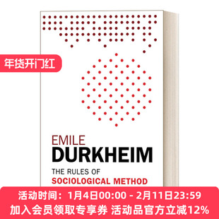 社会学方法论 英文原版 The Rules of Sociological Method 英文版 进口英语原版书籍