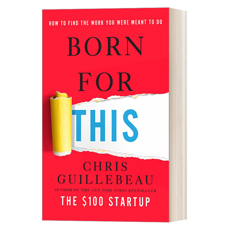 这才是我要的工作 英文原版 Born for This 求职 副业 创业 Chris Guillebeau 精装 英文版 进口英语原版书籍