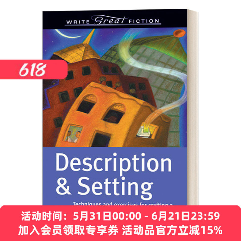 英文原版 Description & Setting 这样写出好故事 描写与背景 Ron Rozelle 英文版 Write Great Fiction 进口英语原版书籍
