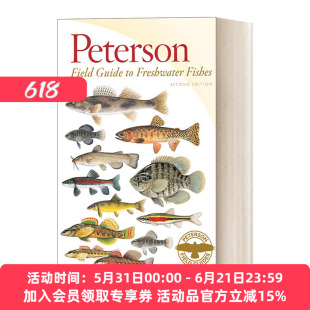 英文原版 Peterson Field Guide to Freshwater Fishes Second Edition 彼得森淡水鱼指南 第二版 英文版 进口英语原版书籍