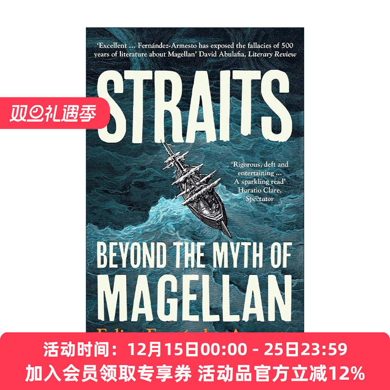 英文原版 Straits 困难 超越麦哲伦神话 麦哲伦传记 英文版 进口英语原版书籍