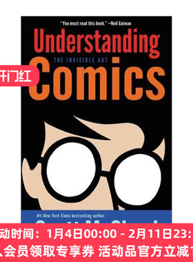 英文原版 Understanding Comics 了解漫画 解析漫画艺术的奥秘 漫画艺术普及三部曲 英文版 进口英语原版书籍
