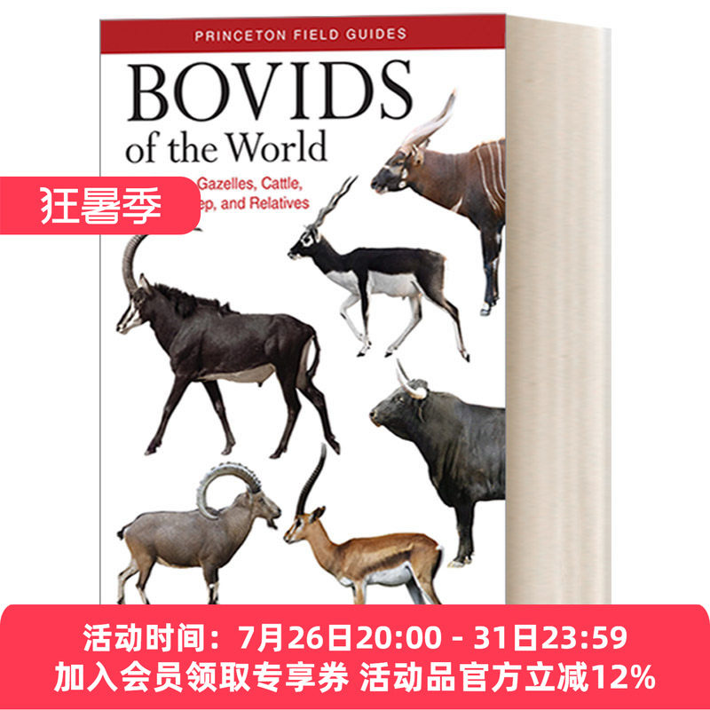 英文原版 Bovids of the World 世界反刍动物 羚羊 瞪羚 家牛 山羊 绵羊与其近亲 José R. Castelló 英文版 进口英语原版书