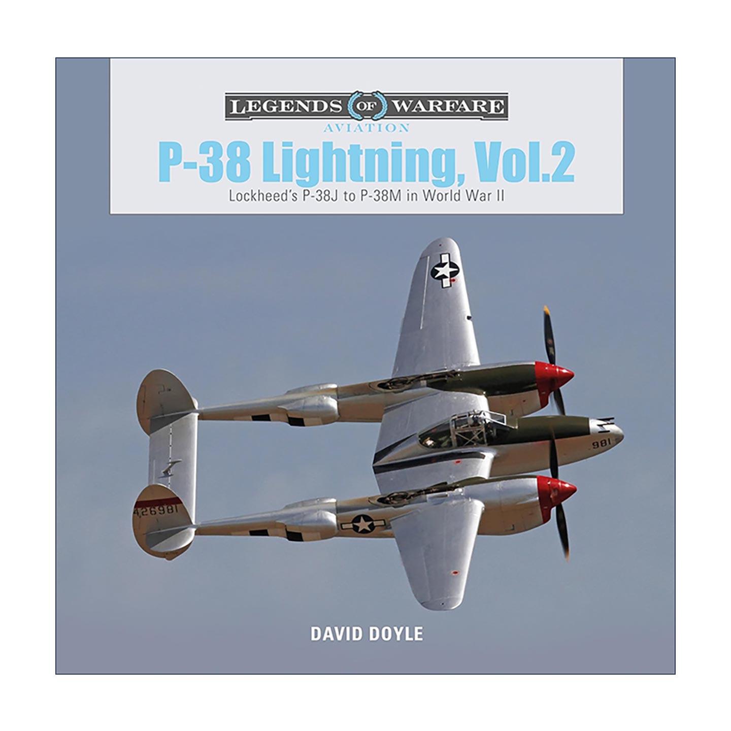 英文原版 P-38 Lightning Vol.2 P-38战斗机 卷二 洛克希德公司二战中的XP-38到P-38H战机 精装 英文版 进口英语原版书籍