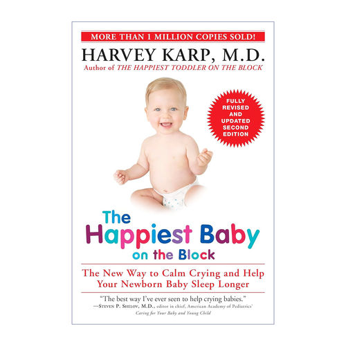 卡普新生儿安抚法 英文原版 The Happiest Baby on the Block 新生儿安抚宝典 快速解救疲惫不堪的新手父母 英文版进口英语书籍