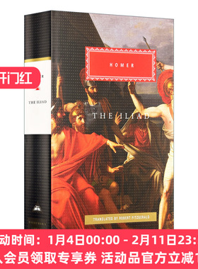 英文原版 The Iliad 伊利亚德 荷马史诗 Everyman精装版 英文版 进口英语原版书籍