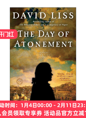 英文原版 The Day of Atonement Benjamin Weaver 04 赎罪之日 本杰明·韦弗系列4 历史悬疑小说 David Liss 进口英语原版书籍