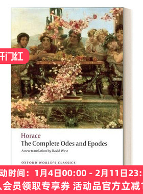 贺拉斯 英文原版 The Complete Odes and Epodes 颂歌与抒情诗全集 牛津世界经典系列 英文版 进口英语原版书籍