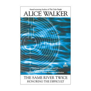 River Twice 进口英语原版 The 书籍 英文版 Same Walker回忆录 英文原版 普利策奖得主Alice