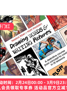 英文原版 Drawing Words and Writing Pictures Making Comics Manga Graphic Novels and Beyond 英文版 进口英语原版书籍