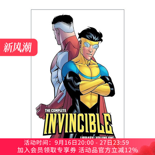 英文原版 The Complete Invincible Library Volume 1 无敌少侠漫画全集卷1 精装收藏版 英文版 进口英语原版书籍