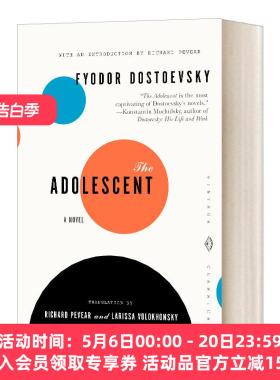 英文原版小说 The Adolescent 青少年 Fyodor Dostoevsky 英文版 进口英语原版书籍