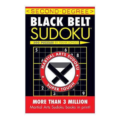 英文原版 Second-Degree Black Belt Sudoku 数独黑带二阶谜题 英文版 进口英语原版书籍