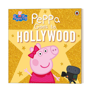 书籍 Pig 儿童绘本 英文版 Goes Peppa Hollywood 小猪佩奇去好莱坞 可搭小猪佩奇去太空去游泳 进口英语原版 英文原版