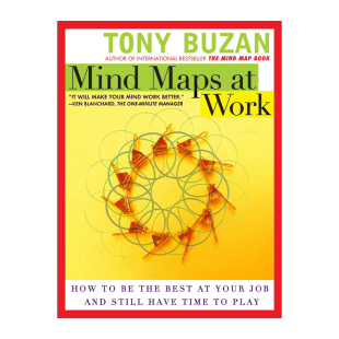英文版 书籍 Maps 思维导图 Tony Work Mind 进口英语原版 心智图活用术 Buzan 英文原版