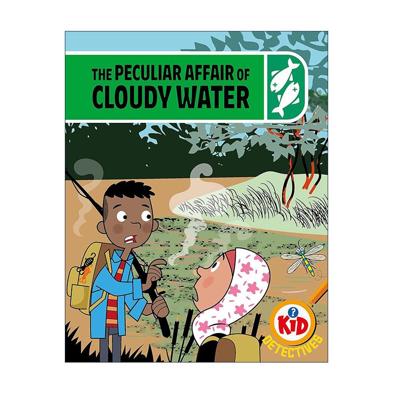 英文原版 Kid Detectives The Peculiar Affair of Cloudy Water 云水奇缘 儿童侦探冒险故事 英文版 进口英语原版书籍