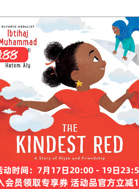 英文原版 The Kindest Red 温暖的红色 头巾与友谊的故事 精装图画书 英文版 进口英语原版书籍
