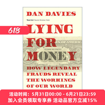 英文原版 Lying for Money 商业大骗局 风险专家解密惊天诈欺案手法与犯罪温床 英文版 进口英语原版书籍