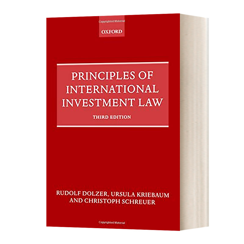 国际投资法原理英文原版 Principles of International Investment Law第三版平装英文版进口英语原版书籍