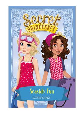 英文原版 Secret Princesses Seaside Fun 秘密公主 海边乐趣 儿童章节桥梁书 英文版 进口英语原版书籍