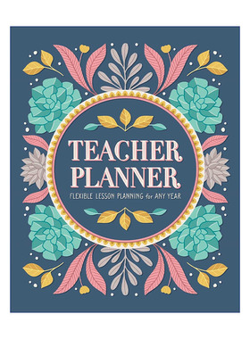 英文原版 Teacher Planner 教师教学计划 英文版 进口英语原版书籍