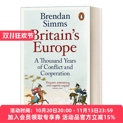 英文原版 Britain's Europe 千年英欧史 英国与欧洲 1000年的冲突与合作 布伦丹·西姆斯 英文版 进口英语原版书籍
