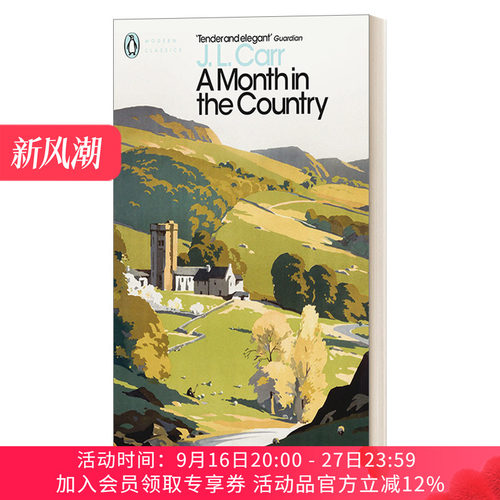 英文原版 A Month in the Country 乡间一月 玫瑰夫人 J.L.卡尔 企鹅现代经典 Penguin Modern Classcis 英文版 进口英语原版书籍
