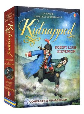 绑架 诱拐 英文原版 Usborne Illustrated Originals Kidnapped 尤斯伯恩精装插图版经典故事 英文版 进口英语原版书籍