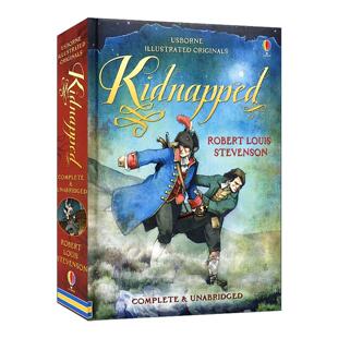 绑架 诱拐 英文原版 Usborne Illustrated Originals Kidnapped 尤斯伯恩精装插图版经典故事 英文版 进口英语原版书籍