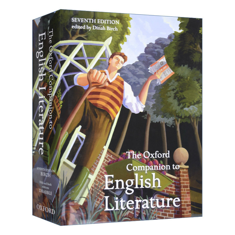 英文原版 The Oxford Companion to English Literature 牛津英国文学指南 英文版 进口英语原版书籍