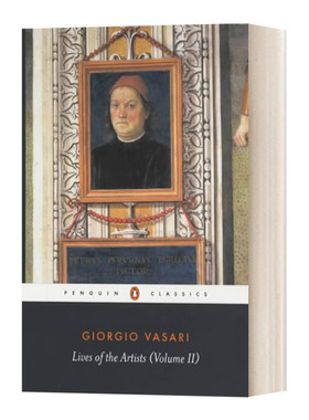 意大利艺苑名人传 第二卷 英文原版 Lives Of The Artists 黑经典 英文版 进口英语原版书籍