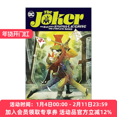 英文原版 The Joker the Man Who Stopped Laughing the Complete Series 小丑 笑容不在 系列完整集 DC漫画 Matt Rosenberg英文版