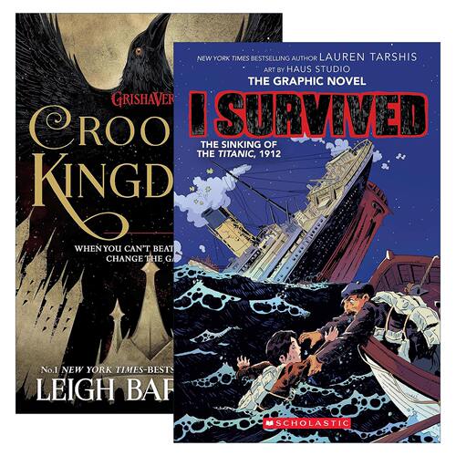 英文原版 Six of Crows 乌鸦系列2册 英文版 进口英语原版书籍