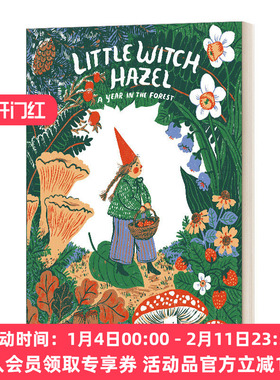 英文原版 Little Witch Hazel A Year in the Forest 小金缕梅 在森林里的一年 精装 英文版 进口英语原版书籍