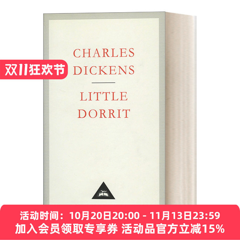 英文原版 Little Dorrit 小杜丽 查尔斯·狄更斯 Everyman精装收藏版 英文版 进口英语原版书籍