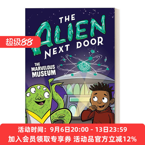 隔壁的外星人9 英文原版 The Alien Next Door 9 The Marvelous Museum 英文版 进口英语原版书籍