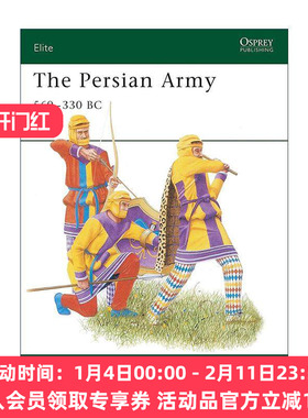 英文原版 The Persian Army 560–330 BC 波斯军队 军事精锐系列 英文版 进口英语原版书籍