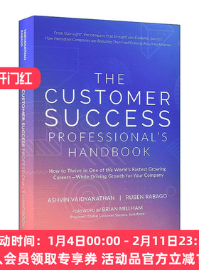 英文原版 The Customer Success Professional's Handbook 客户成功经理职业发展指南 精装 职业如何推动公司成长 SaaS领域 CSM