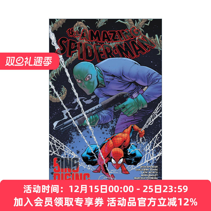 英文原版 Amazing Spider-Man By Nick Spencer Vol.9 Sins Rising 超凡蜘蛛侠 卷九 漫威漫画 英文版 进口英语原版书籍