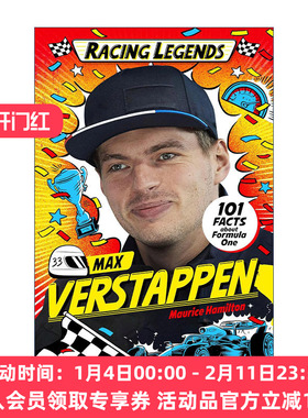 英文原版 马克斯·维斯塔潘 F1赛车手传奇 Racing Legends Max Verstappen 英文版 进口英语原版书籍