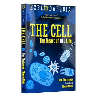 英文原版 Explodapedia the Cell 爆炸科普系列 细胞 所有生命的核心 英文版 进口英语原版书籍