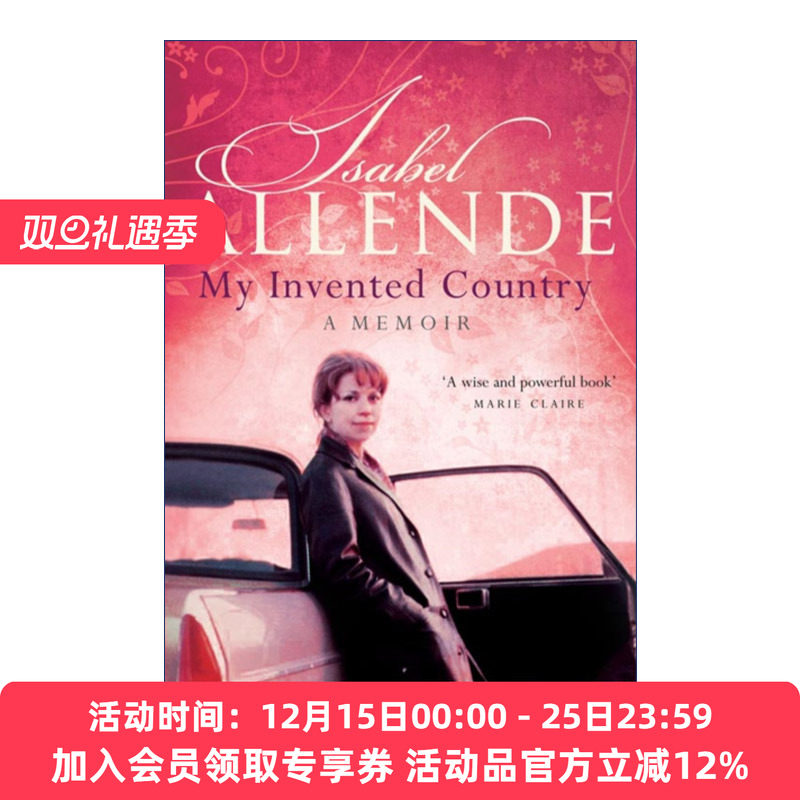 我虚构的国家  英文原版 My Invented Country 伊莎贝尔·阿连德回忆录 英文版 进口英语原版书籍