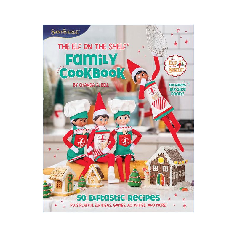 英文原版 The Elf on the Shelf Cookbook 书架上的精灵 圣诞食谱 精装 英文版 进口英语原版书籍