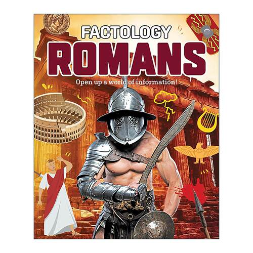 英文原版 Factology Romans 罗马人 事实学系列 精装儿童历史科普读物 英文版 进口英语原版书籍
