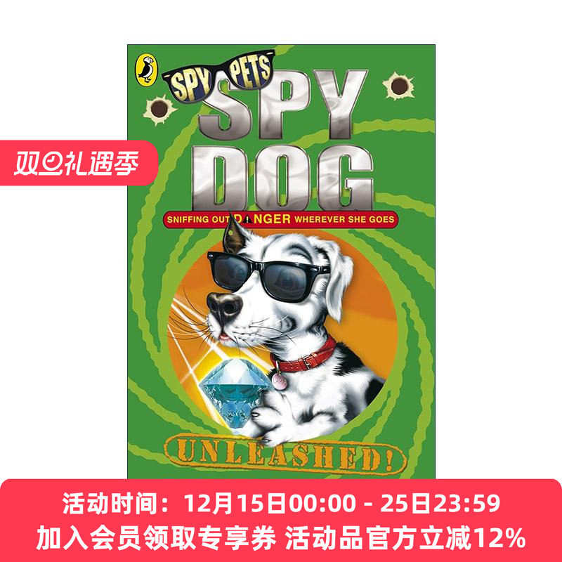 英文原版 Spy Dog Unleashed 狗狗特工3 Andrew Cope畅销动物冒险小说 英文版 进口英语原版书籍