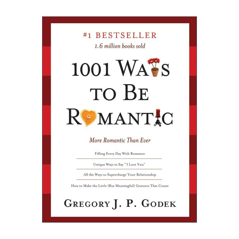 英文原版 1001 Ways to Be Romantic 浪漫的1001种方式 在你的婚姻或爱情生活中增加更多的亲密 英文版 进口英语原版书籍
